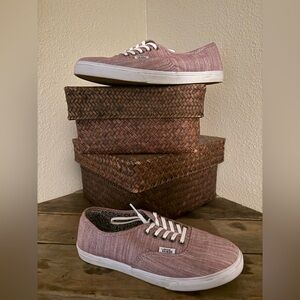 VANS Light Reddish Pink Tennis Shoes Women’s 6
